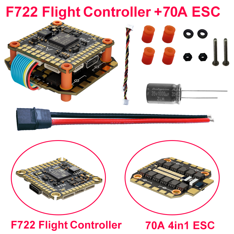 DAKEFPV F722 60A pile ICM42688 - Drone Power Distribution Board avis et prix