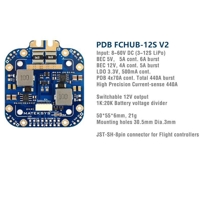 Carte Matek System XCLASS PDB  - Drone Power Distribution Board avis et prix